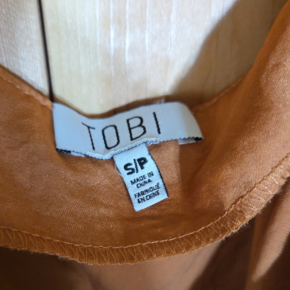 Tobi Tan Ruffle Mini Dress - Picture 2 of 5